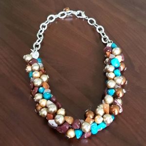 Stunning multi stone necklace!